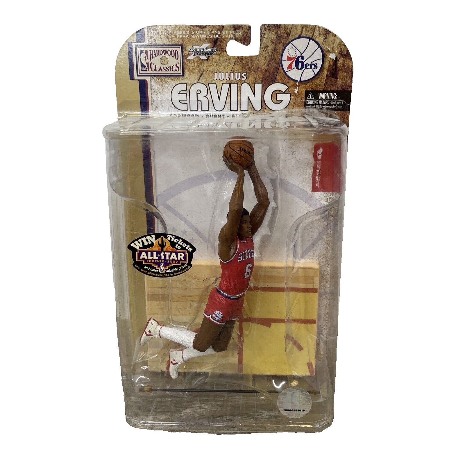 【超希少】mcfarlane NBA JULIUS ERVING Amazon.com: Julius Erving #6 Blue Jersey Philadelphia 76'ers
