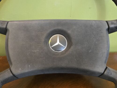 Mercedes Steering Wheel W123 W124 240D OEM Leather Texture 1264640017 W/ Screw - Foto 3 di 8