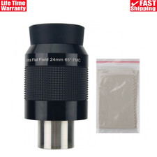 Astronomical Planet Eyepiece Ultra Flat Field FMC w/ Foldable Eye Cup Sky Rover