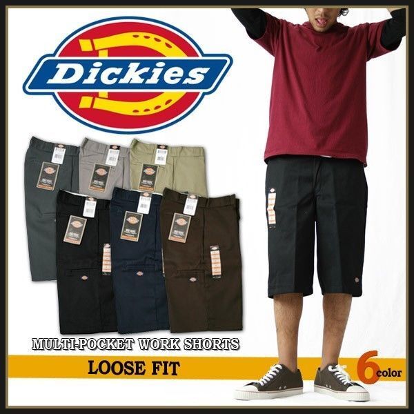 Dickies 41283 Mens 15/" Multi-Use Pocket Work Shorts Various Colors /& Sizes
