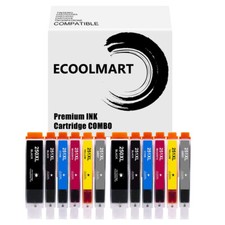 12PK Ink Cartridge for PGI-250XL CLI-251XL MG6320 MG7120 IP8720 MG7520