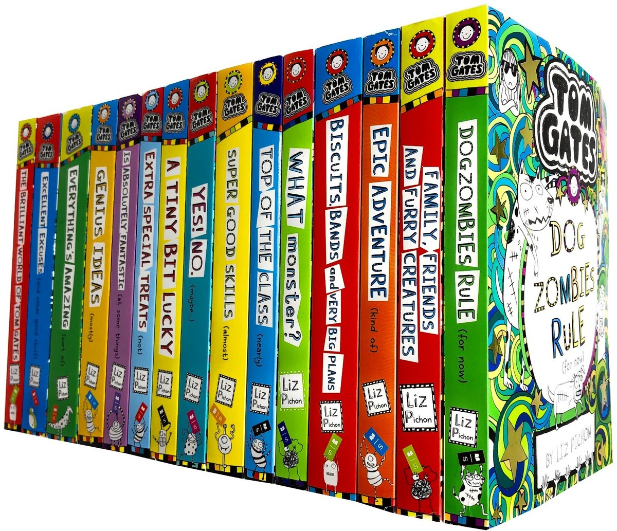 Tom Gates Series 15 Books Collection Set By Liz Pichon ( Books 1-15 ) Tom Gates Series 15 Books Collection Set By Liz Pichon ( Books 1-15 )
