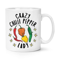 VerrüCkte Chilli Pfeffer Damen Stars 284Ml Becher Tasse Mutter Tag Freundin Spaß