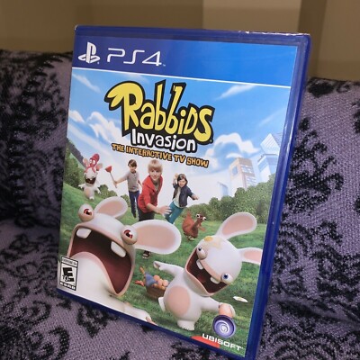 Rabbids Invasion (Sony PlayStation 4, 2014) Brand New