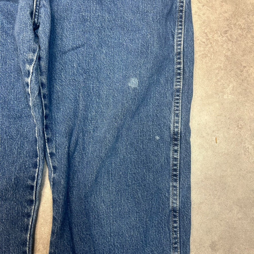 Dickies Jeans Mens 38” Baggy Regular Fit Denim Workwear Trousers, Blue image 4