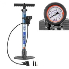 Hand Floor Air Pump For Bike Car Matress Ball Presta Shrader 11 Bar A217200