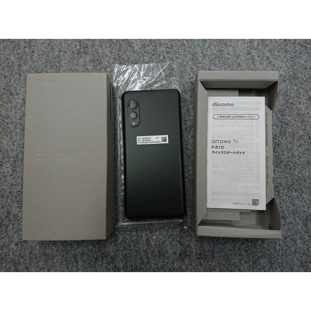 マ*ル様 arrows N F-51C　ブラック　USED Fujitsu Arrows N F-51C 128GB/8GB Black 5G Android Smartphone