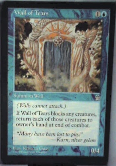 Wall of Tears - Stronghold: #50, Magic: The Gathering Lp R96