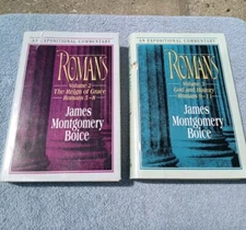 Romans: An Expositional Commentary Vol. 2 + 3 HC/DJ James Montgomery Boice