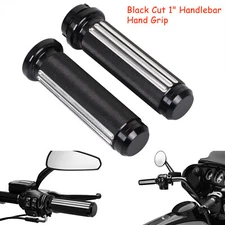 1 Inch Motorcycle Handle Bar Hand Grips For Harley Touring Electra Street Glide