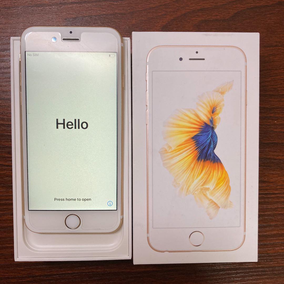 国産品 Iphone 6S eBay | Gb 128 Gold スマートフォン本体