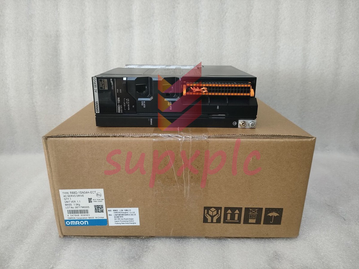 New 1PC Omron R88D-1SN04H-ECT AC Servo Driver 1 Year