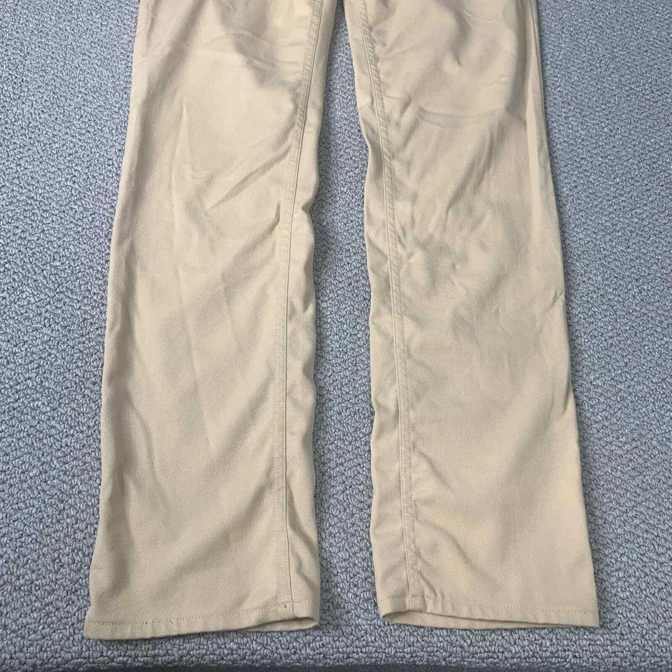 Pantalones de mezclilla Escada Sport para mujer talla 40 tostados bolsillos de pierna recta tiro alto Foto 3 de 4