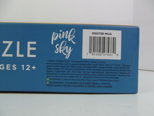 Eurographics YOGA DOGS & Pink Sky Street Cafe Puzzle 1,000 Pieces Pre-owned - Picture 10 of 11