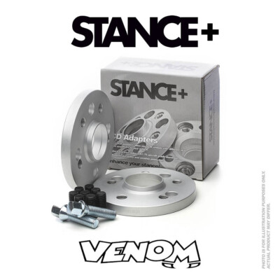 Stance+ 15mm PCD Hub Adapters BMW 3 Series E30 4x100 M12 to 5x100 M14