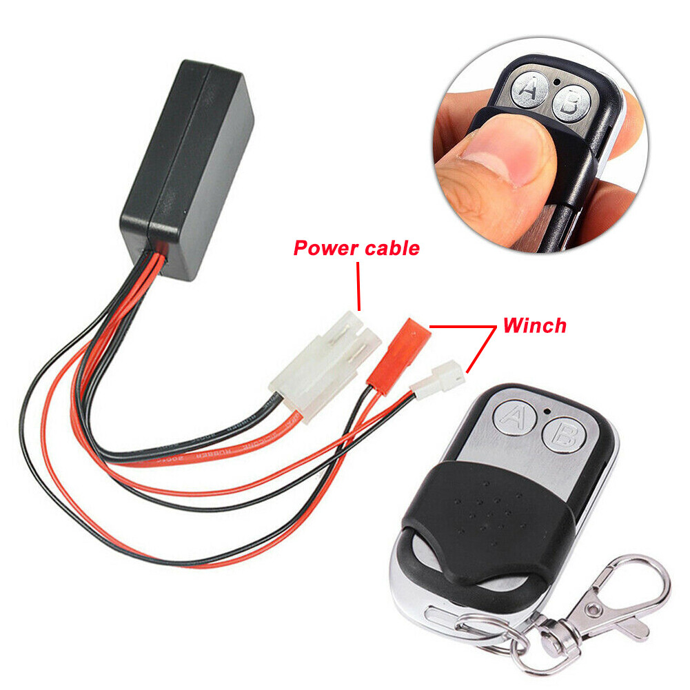 110 TRX4 TRX4 D90 SCX10 Winch Remote Control Receiver Kit For RC Car