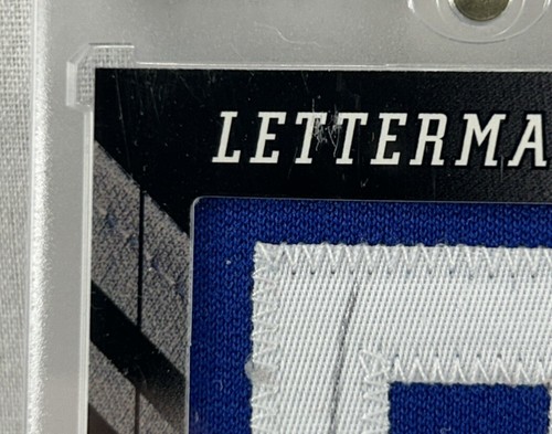 2008 Razor Letterman Autograph "D" Josh Lindblom - Los Angles JSL-D - Picture 4 of 7