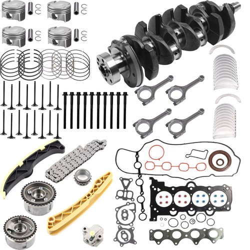 G4FJ 1.6L Engine Rebuild Overhaul Kit w/ Crankshaft Rods Timing For Hyundai Kia - Picture 2 of 10