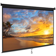 100'' 16:10 HD Projection Screen Foldable Anti-Crease Portable Projector Screen