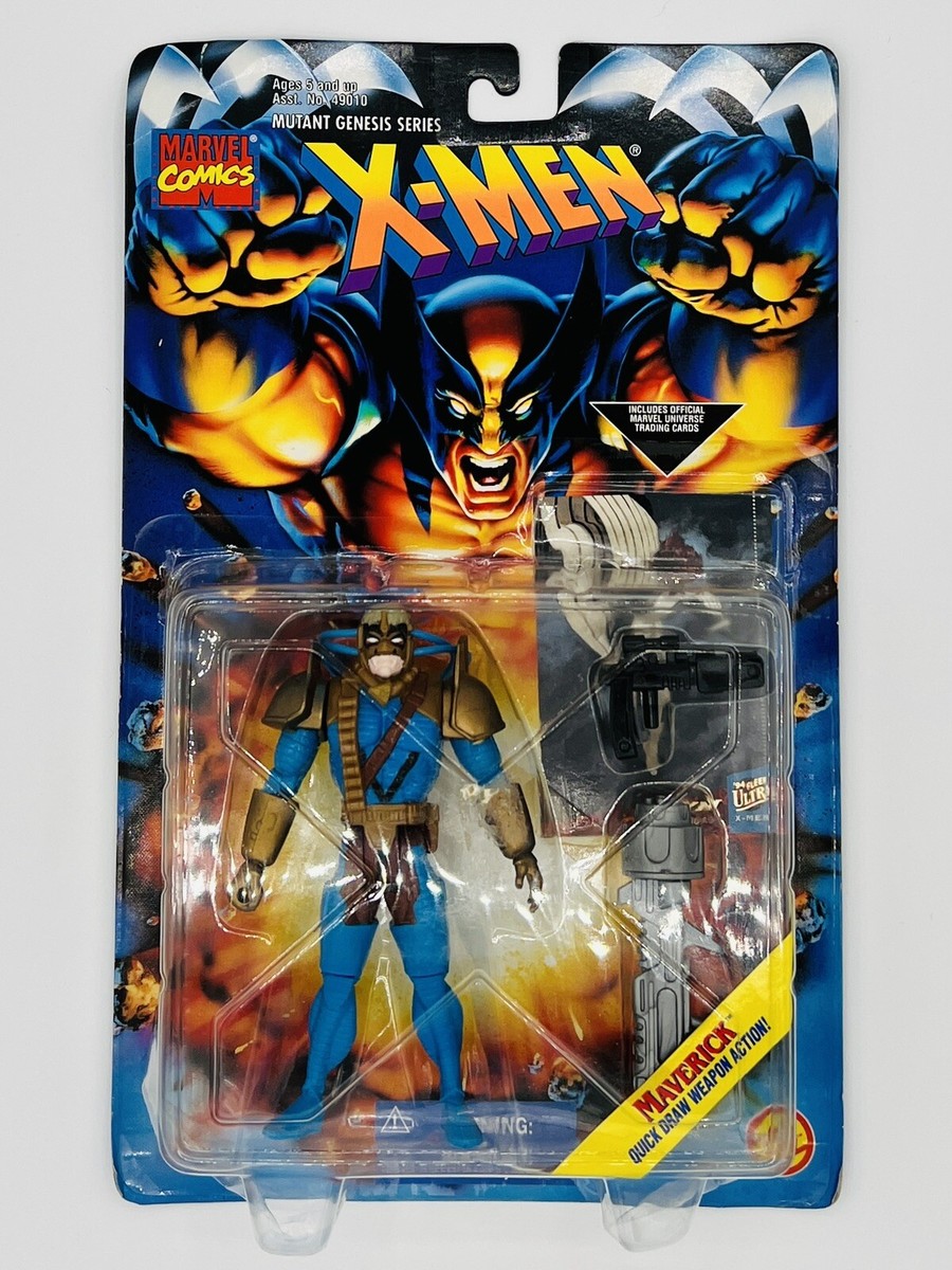 1995 Toy Biz Marvel Comics X-Men Mutant Genesis Series- Maverick
