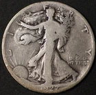 1927 S Walking Liberty Half Dollar VG