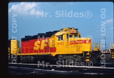Original Slide ATSF Santa Fe Kodachrome Paint GP20 3012 Chicago IL 1987 ...