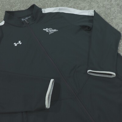Under Armour Sweater Mens XXXL Full Zip Black Performance Bayside Raiders
