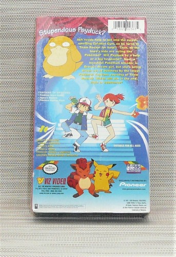 NEW Vintage POKEMON Vol. 9 Fashion Victims VHS Tape SEALED - Picture 2 of 2