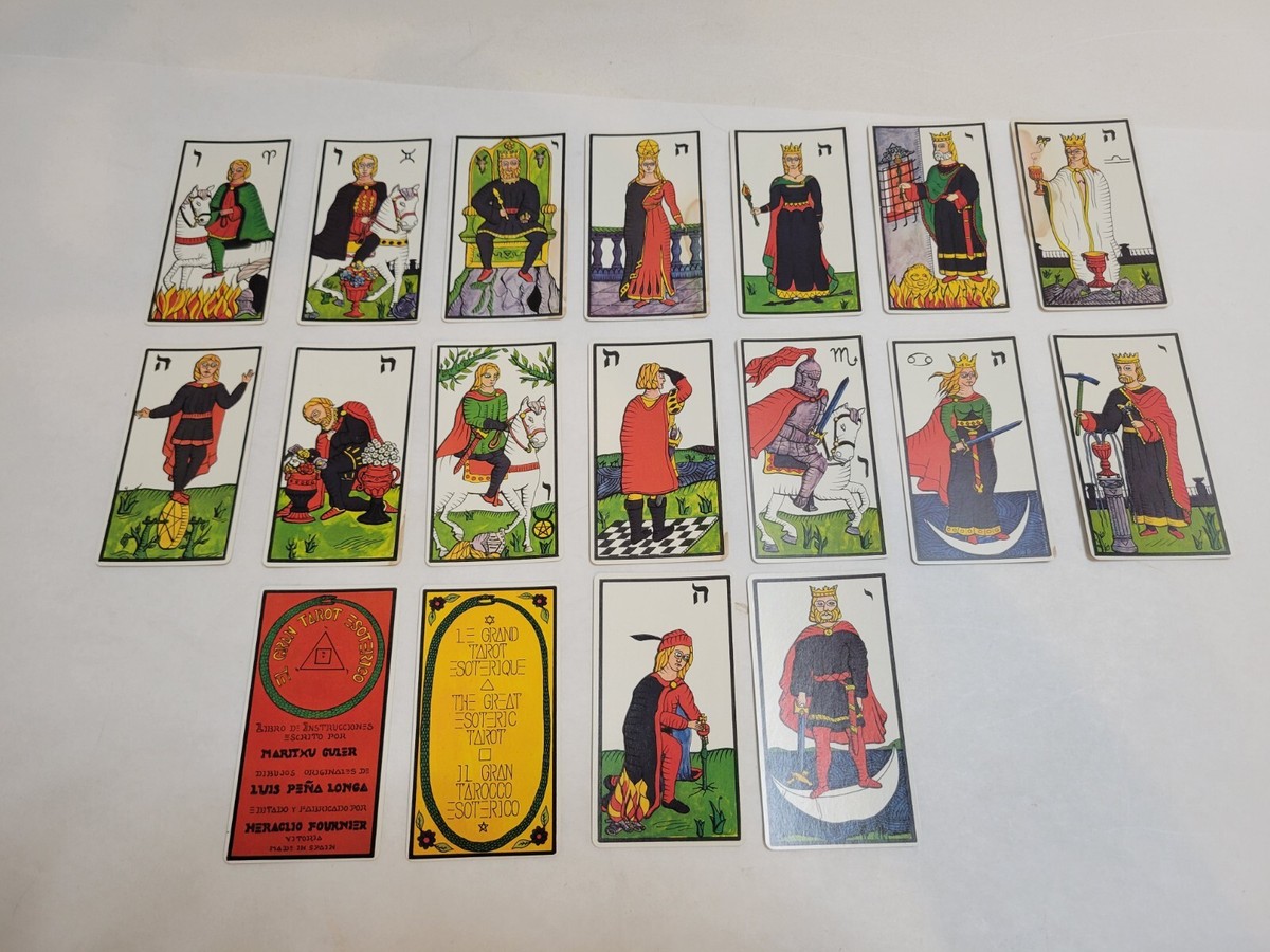 【Vintage】EL GRAN TAROT ESOTERICO タロット El Gran Tarot Esoterico: Guler, Maritxu, Longa, Luis Pena
