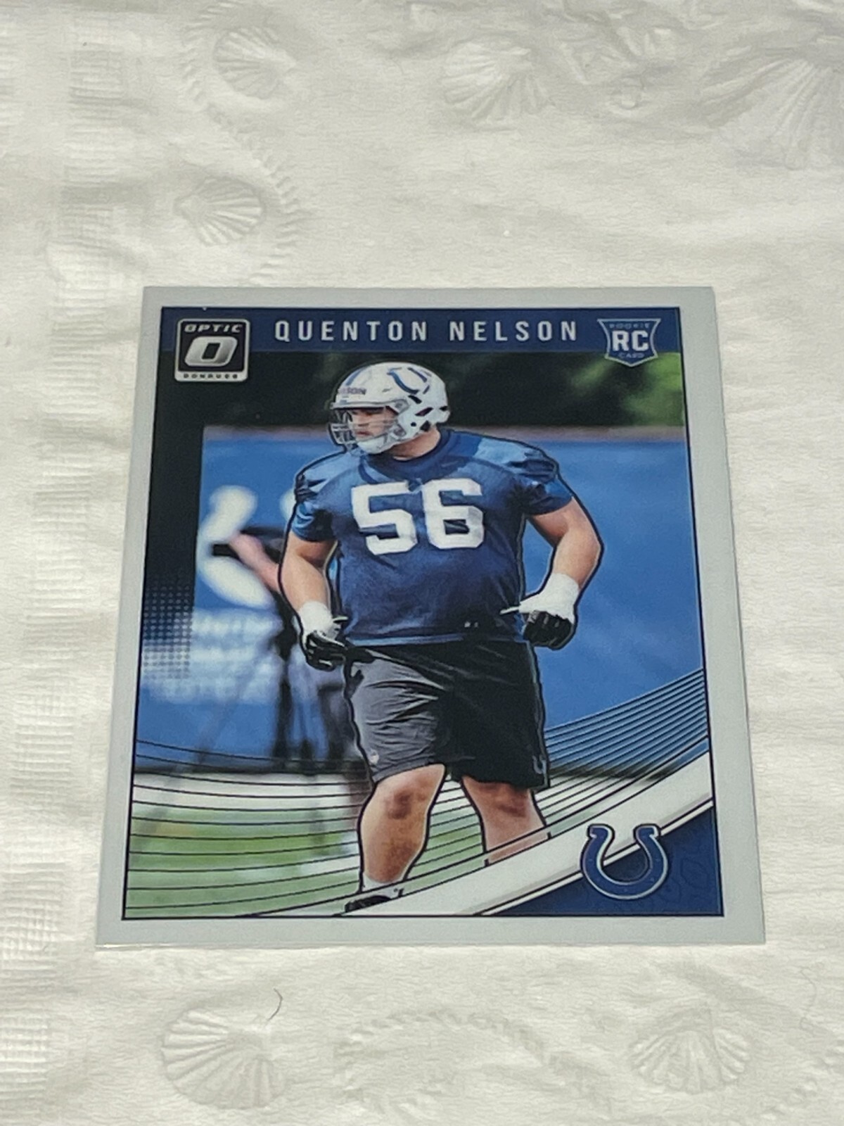 Quenton Nelson 2018 Panini Donruss Optic Rookie Card RC #101 QTY  Colts