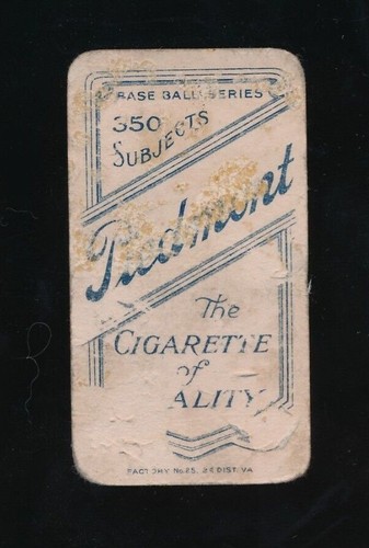 1909-11 T206 Charlie Starr Boston Colombe Piemonte Serie 350 PR - Foto 2 di 2