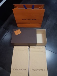 louis vuitton box and dust bag for sale
