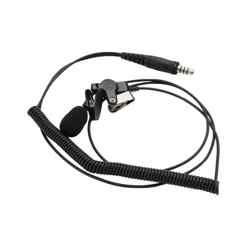 7.1-A3 Transparent Air Tube Headset w Mic For Kenwood TK-208 TK-220 TK-240 TH-28 - Zdjęcie 6 z 19