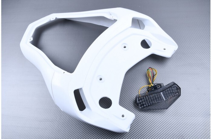 Carénage arrière Ducati 999 feu arrière fumé LED pièce moto SBK