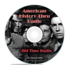 American History Thru The Eyes of Radio, 598 Old Time Radio Shows, OTR DVD G41