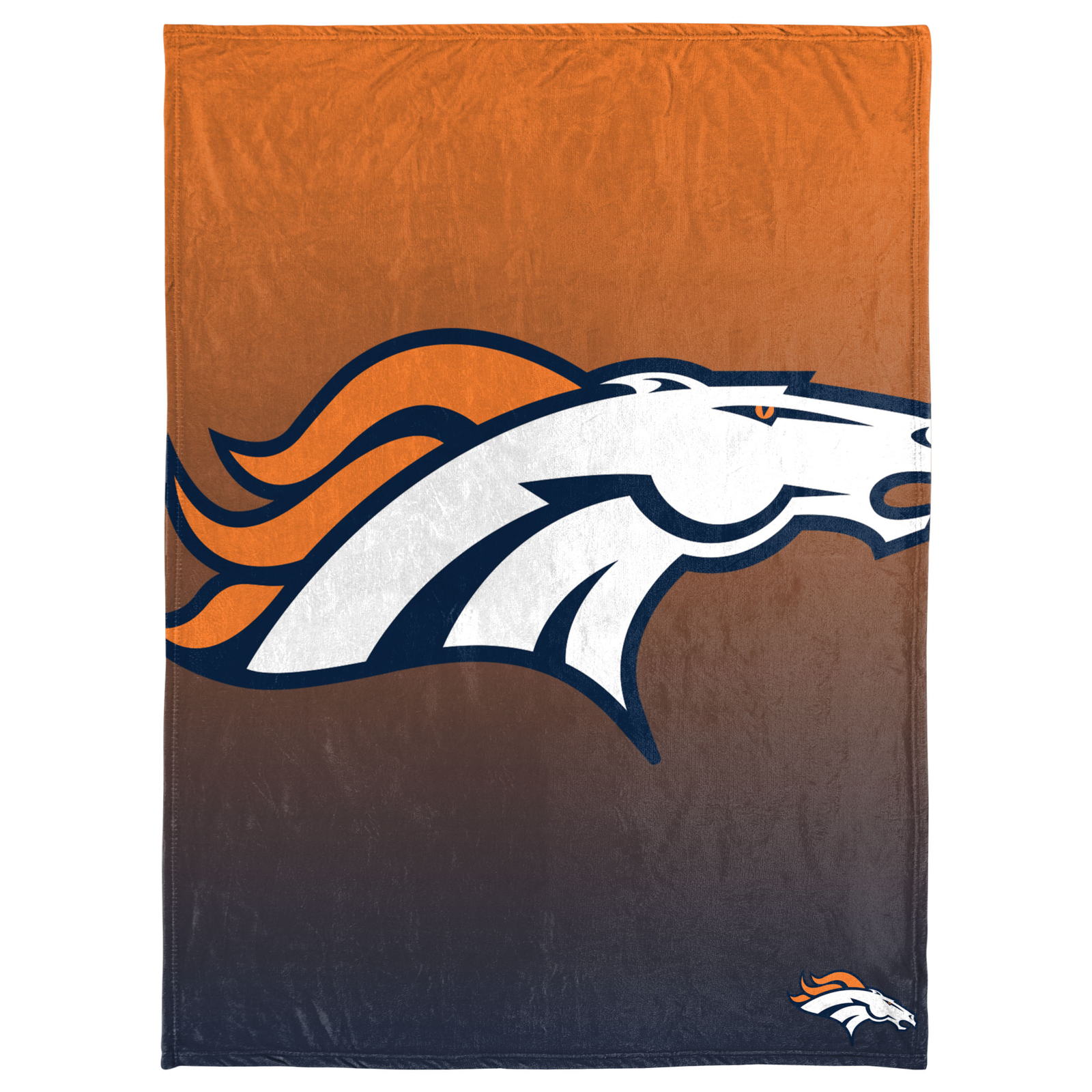 Покрывало FOCO NFL Denver Broncos Gradient Micro Raschel, 50 x 60