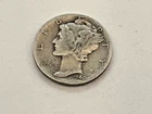 1940-D Denver Mint Silver Mercury Dime FINE