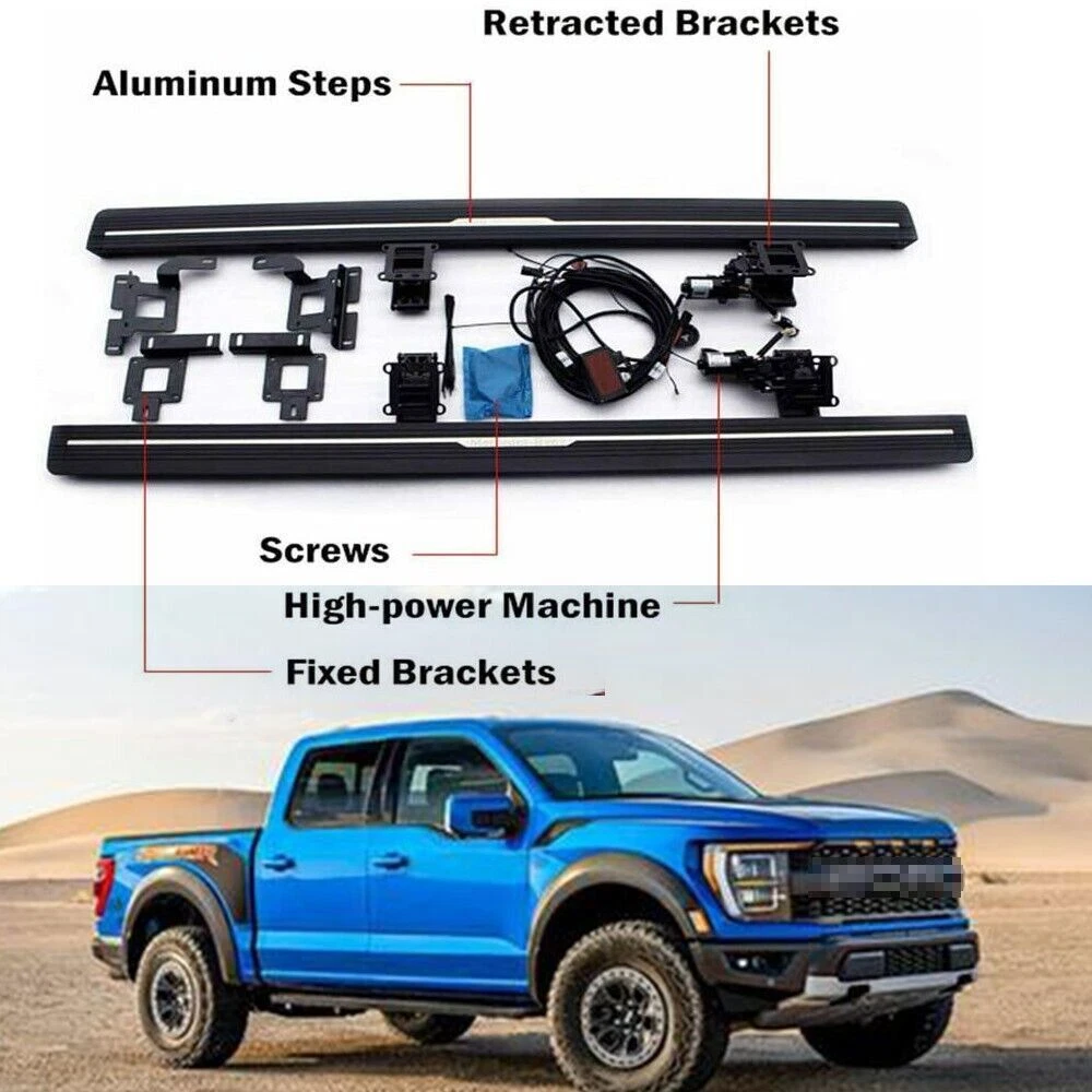 Retractable running deals boards f150