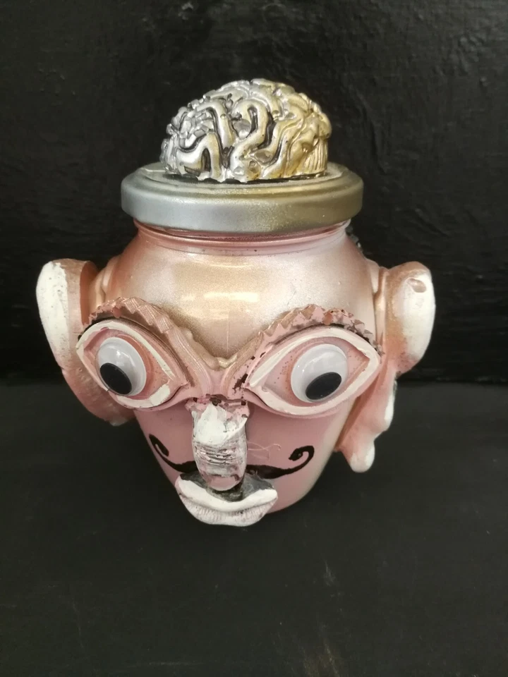 acessórios boneca artista arte ooak boneco casa mãe e pai casa olhos lábios cérebro - Imagem 2 de 4