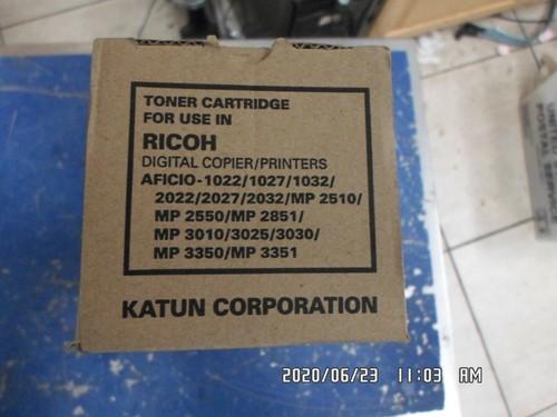 KATUN 37760 Black Toner for AFICO-1022/1027/1032/2022, see photos - Picture 2 of 6