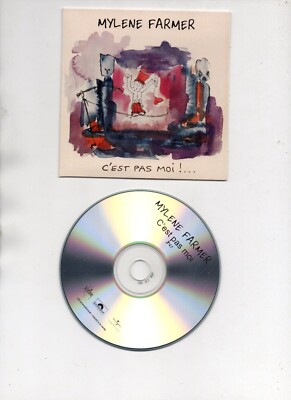 MYLENE FARMER CD PROMO RUSSE C EST PAS MOI