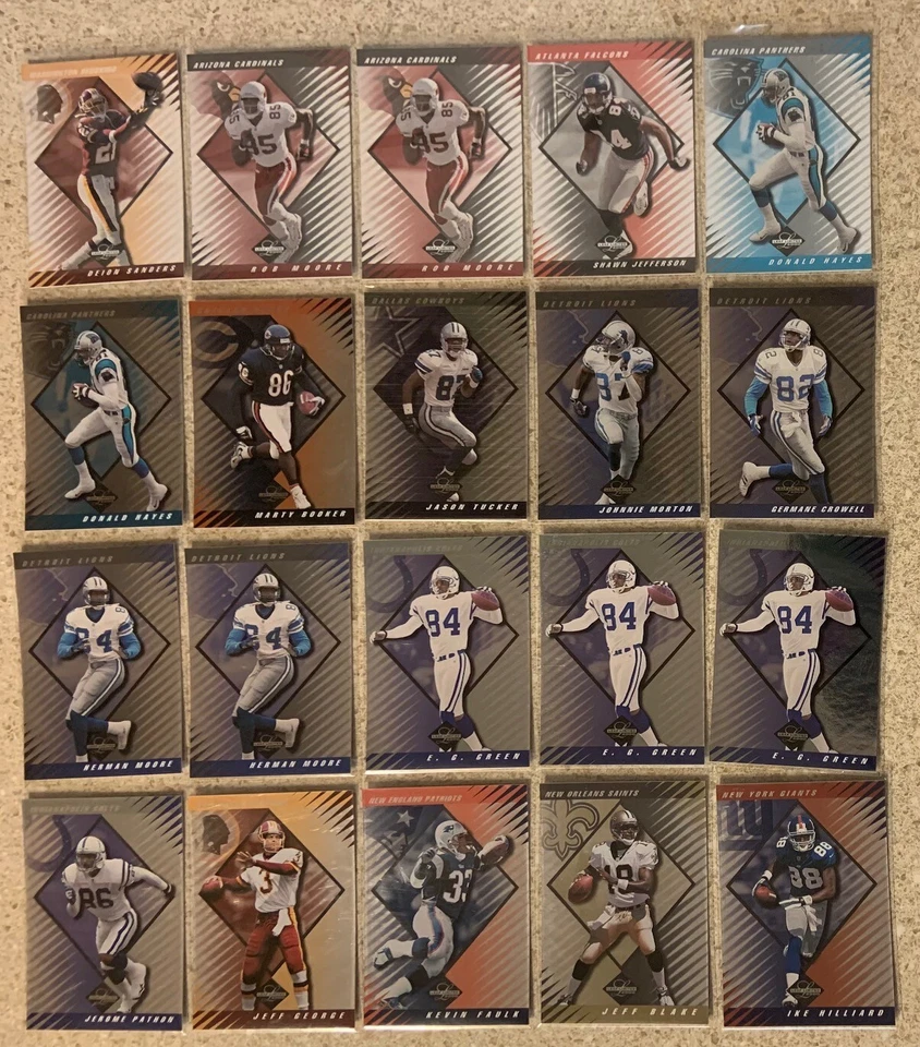 2000 Leaf Limited Football Base - Veterans and Rookies - Pick from list - Image 4 of 4