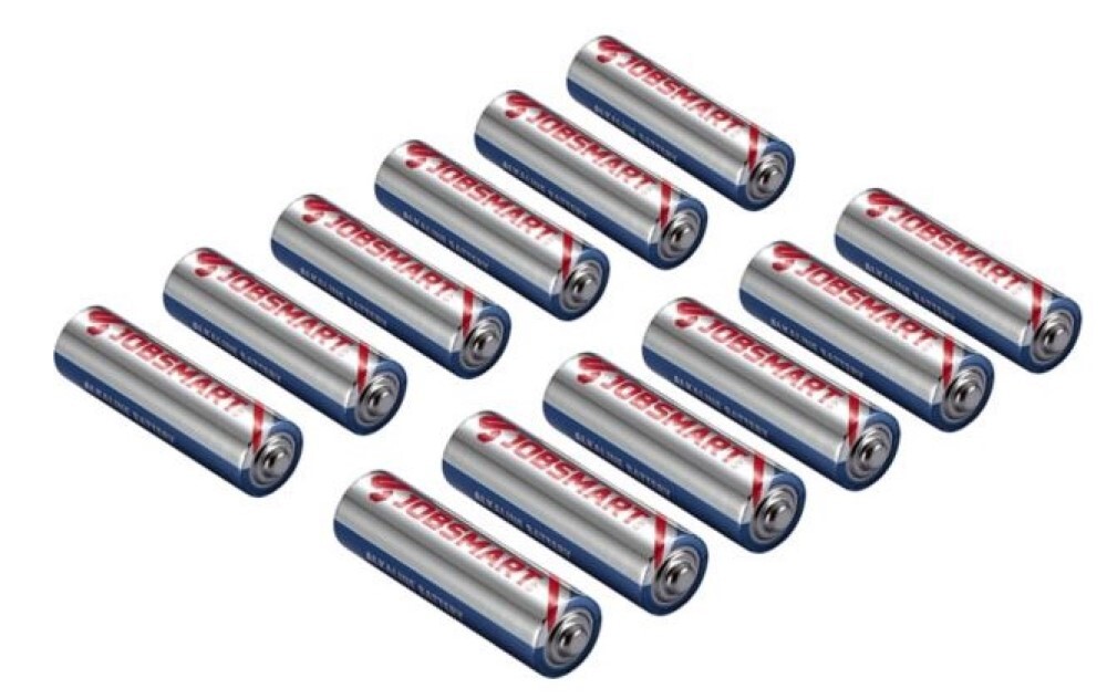 JobSmart LR6 12PK AA Alkaline Batteries, 12Pack LR6 12PK eBay