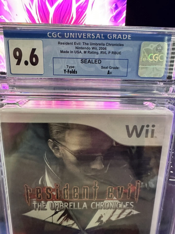 Resident Evil: The Umbrella Chronicles (Nintendo Wii, 2007) CGC 9.6 - Image 2 of 4