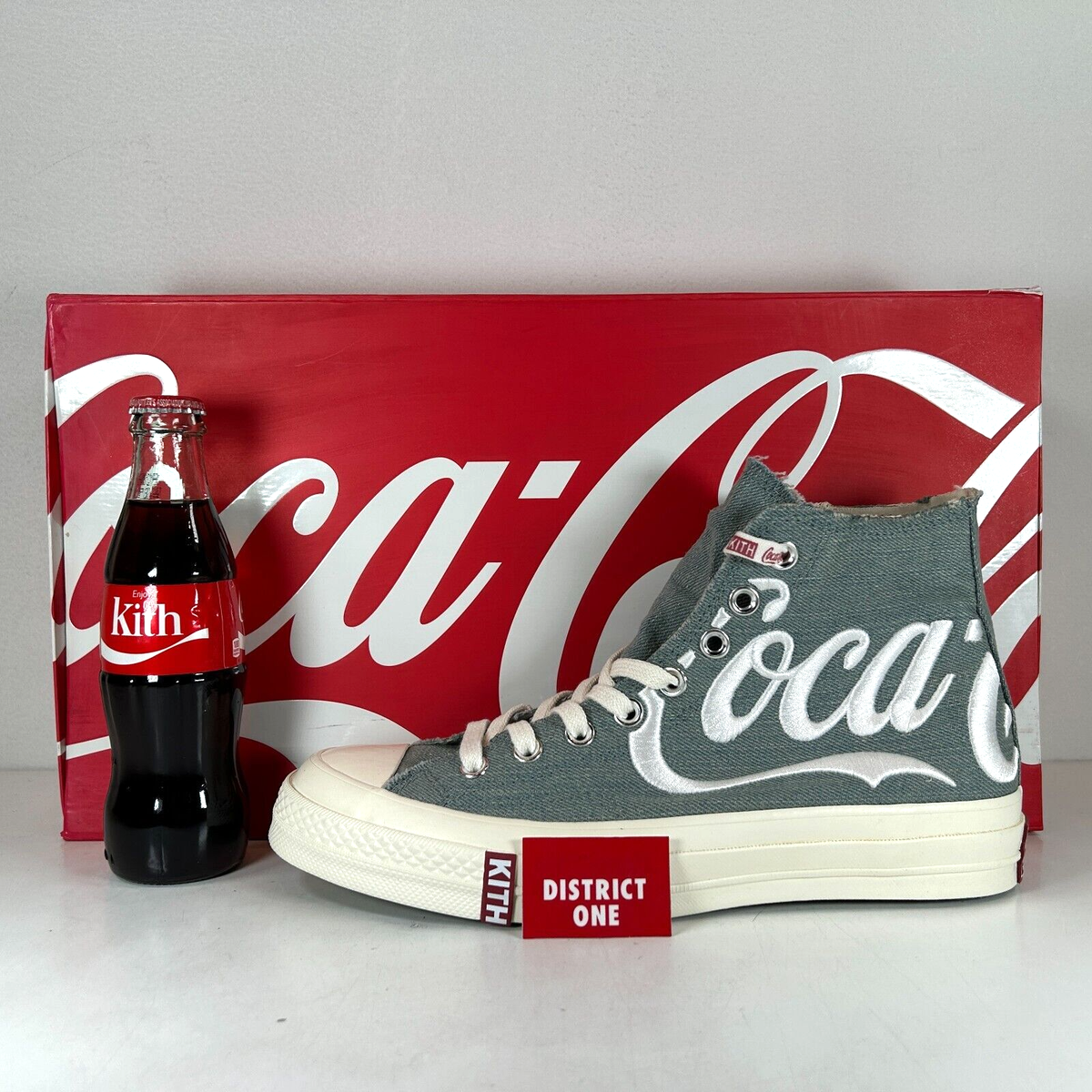 Kith Coca-Cola Converse Chuck 70 Hi Denim Friends & Family Kith Coca-Cola Converse Chuck 70 Hi Denim Friends & Family