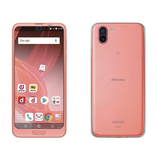 DOCOMO SHARP SH-03K AQUOS R2 IGZO ANDROID PHONE NEW UNLOCKED JAPAN DOLBY PINK - Picture 1 of 11