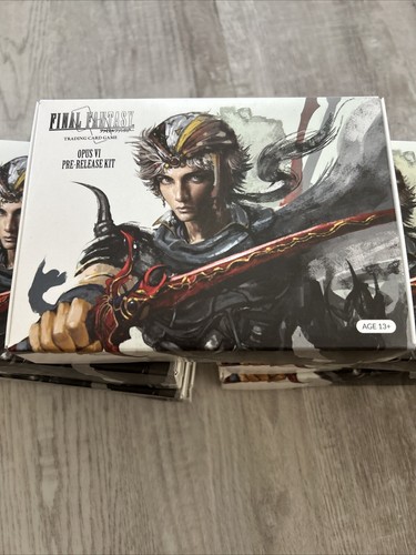 Final Fantasy Tcg Opus 6 Prerelease Kit Fftcg Promo Square Enix Cards Sealed