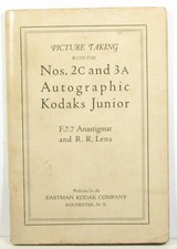 Nos. 2C and 3A Autographic Kodak Junior - Instruction Book