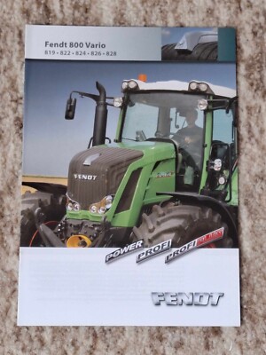 Fendt 800 Vario Brochure Tractor Tractor