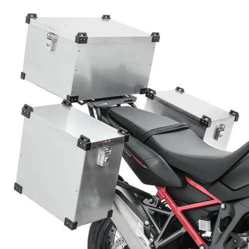 Maletas laterales aluminio M15 35-40l para Honda CBF 1000/ F + baul 60l - Imagen 4 de 12